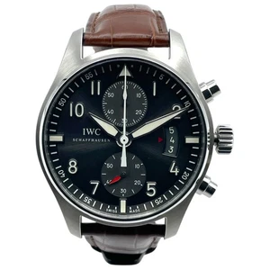IWC Fliegeruhr Spitfire Chronograph IW387802 grau #959 - Bild 1 von 12
