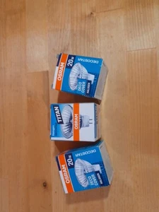3X OSRAM Halógeno Decostar 20W GU5,3 12V 36° - Imagen 1 de 2