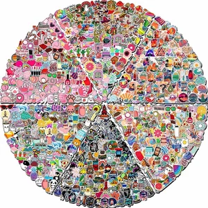 600Pcs Cute Stickers Kids Teens Students Gifts for Water Bottle Laptop Scrapbook - Picture 1 of 6