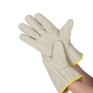Heat Resistant Welding Gloves Full Leather with Forearm Protection for Safety - Picture 1 of 8
