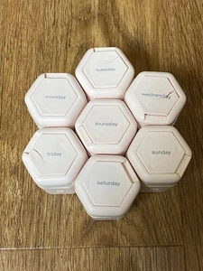 Cadence Capsules Magnetic Set Of 7 Day Of The Week READ - Picture 1 of 6