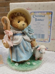 Cherished Teddies "Looking For A Friend Like You" Little Bo Peep Enesco Figurine - Picture 1 of 7