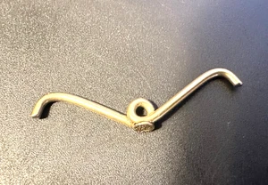 Vintage 14k massiv Gold T Barren für Taschenuhrkette 2,2gr 42mm - Bild 1 von 3