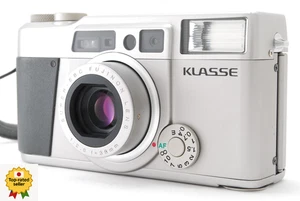 [NEAR MINT] FUJIFILM Klasse 35mm Point & Shoot Film Camera Silver From JAPAN - Picture 1 of 11