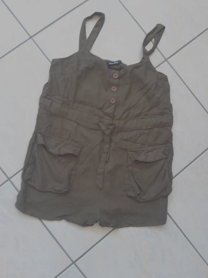 olivgrüner Einteiler Overall Kurz ohne Arm in Größe M von Tally Weijl - Bild 1 von 1