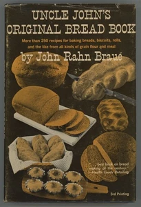 Vintage Bread Baking Book UNCLE JOHN'S ORIGINAL BREAD BOOK Original Publisher - Picture 1 of 9