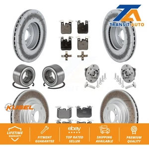 Front Rear Hub Bearing Coat Brake Rotor Pad Shoe Kit (10Pc) For BMW M240i xDrive - Picture 1 of 12