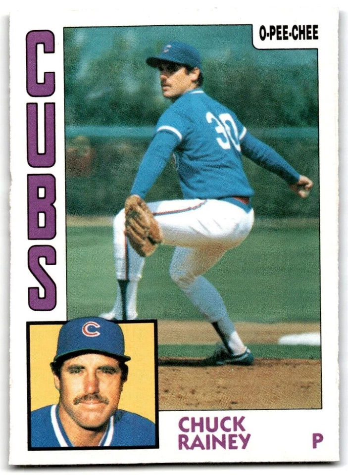 1983 O-Pee-Chee Chuck Rainey . Boston Red Sox #334 - Image 1 of 2