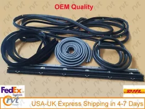 OEM SUZUKI SAMURAI SJ410 SJ413 DOOR WINDOW GLASS TRIM MOLDING SEAL GARNISH KIT - Bild 1 von 10