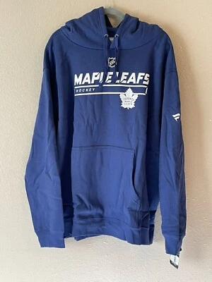 Men’s 3XL NWT Toronto Maple Leafs NHL Fanatics Authentic Pro Prime Hoodie - Image 1 of 4