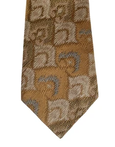 Marks and Spencer tie vintage 1960s woven tapestry St Michael made in Britain - Picture 1 of 3