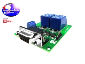 From OZ Quality 1PC DB9 Female 2 Channel RS232 Relay Module DC 12V Interface - Picture 1 of 5