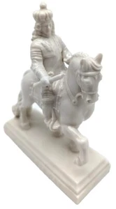 Nymphenburg Porzellan Figur Kurfürst Jan Wellem Düsseldorf Entw. August Göhring - Bild 1 von 8