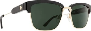 Spy Optics Bellows Black Gold Sunglasses Happy Gray Green 673439591863 - Picture 1 of 1