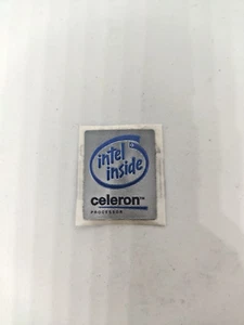 STICKER CELERON AZUL INTEL INSIDE VINTAGE - Imagen 1 de 4