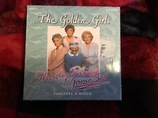 The Golden Girls Shady Pines Board Game Set Checkers & Bingo Factory SEALED