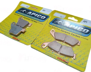 APICO BRAKE PAD SET FOR HONDA CRF250 CRF250R CRF450X CRF250X CRF450 CRF450R - Picture 1 of 4