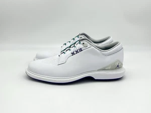 Air Jordan ADG 5 Men's Size 9 White Grape Ice Emerald Golf Shoes FQ6642-100 - Picture 1 of 10