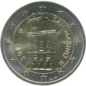 2 euro San Marino 2011 FDC Palazzo Pubblico - Picture 1 of 1