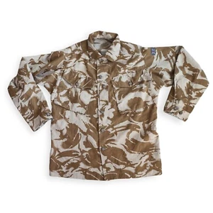 Chaqueta de combate desierto tropical edición OTAN - talla 180/104 - parche bandera del Reino Unido - Imagen 1 de 5
