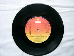 JOHNNY MATHIS & DENIECE WILLIAMS - Too Much, Too Little, Too Late 7" - 1978 UK - Picture 1 of 2