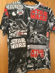Star Wars - Comic Book Cover - Two Sided - Black & White - L. - Picture 1 of 3