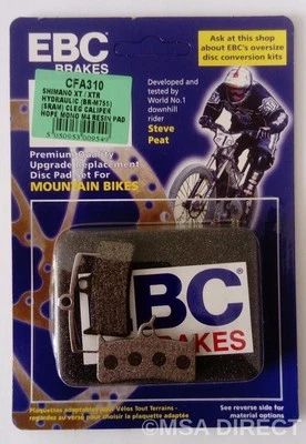 EBC Grün (Organische Verbindung) MTB Scheibenbremse Bremsbeläge Für HOPE Mono M4 - Bild 1 von 2