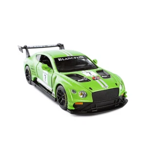 1/32 Bentley Continental GT3 Model Car Diecast Alloy Toy Cars Pull Back Green - Picture 1 of 12