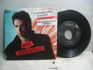 Rick Springfield Celebrate Youth / Stranger in the House *RCA PB-14047 45 rpm EX - Picture 1 of 1