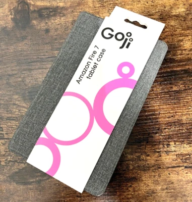 GOJI GFIRE7GY20 7" Amazon Fire 7 Smart Cover Trifold - Grey - Image 1 of 4