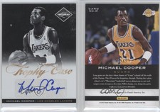 2011-12 Panini Limited Trophy Case Signatures /49 Michael Cooper #31 Auto
