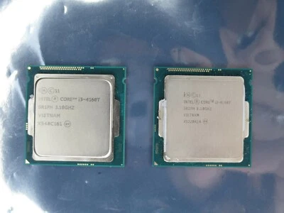 Lot of 2 Intel Core i3-4160T 3.1Ghz SR1PH Dual-Core CPU Processor - Image 1 of 4