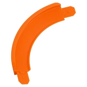 Hot Wheels kompatibel 90 Grad High Bank Turns orange (4er Pack) - Bild 1 von 1