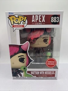 Funko Pop Games: Apex Legends - Wattson w/ Nessie #883 Gamestop Exclusive - Picture 1 of 11