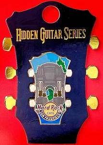 2018 HARD ROCK CAFE SAN FRANCISCO HIDDEN GUITAR SERIES PALACE OF FINE ARTS PIN - Bild 1 von 3