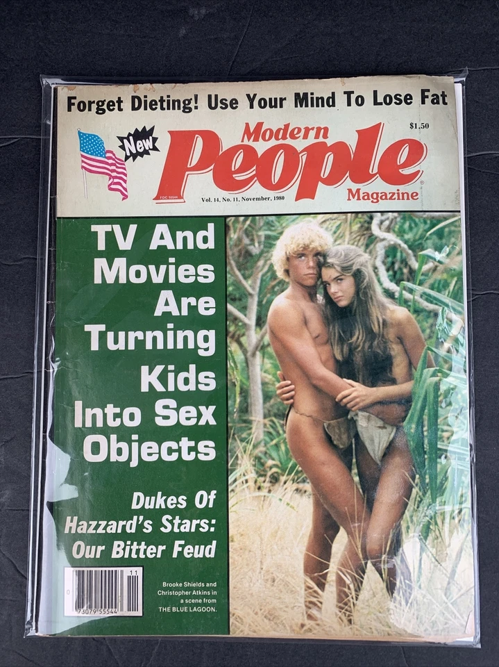 Modern People Magazine - VERY RARE - 1980 - Blue Lagoon - Brooke Shields  AST-33 - Изображение 1 из 4