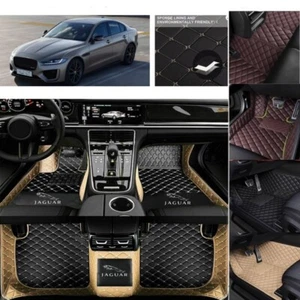 Fußmatten Für Jaguar XE XF XJ XK Bj.2007-2024 Automatten Handmade Wasserdicht - Bild 1 von 28