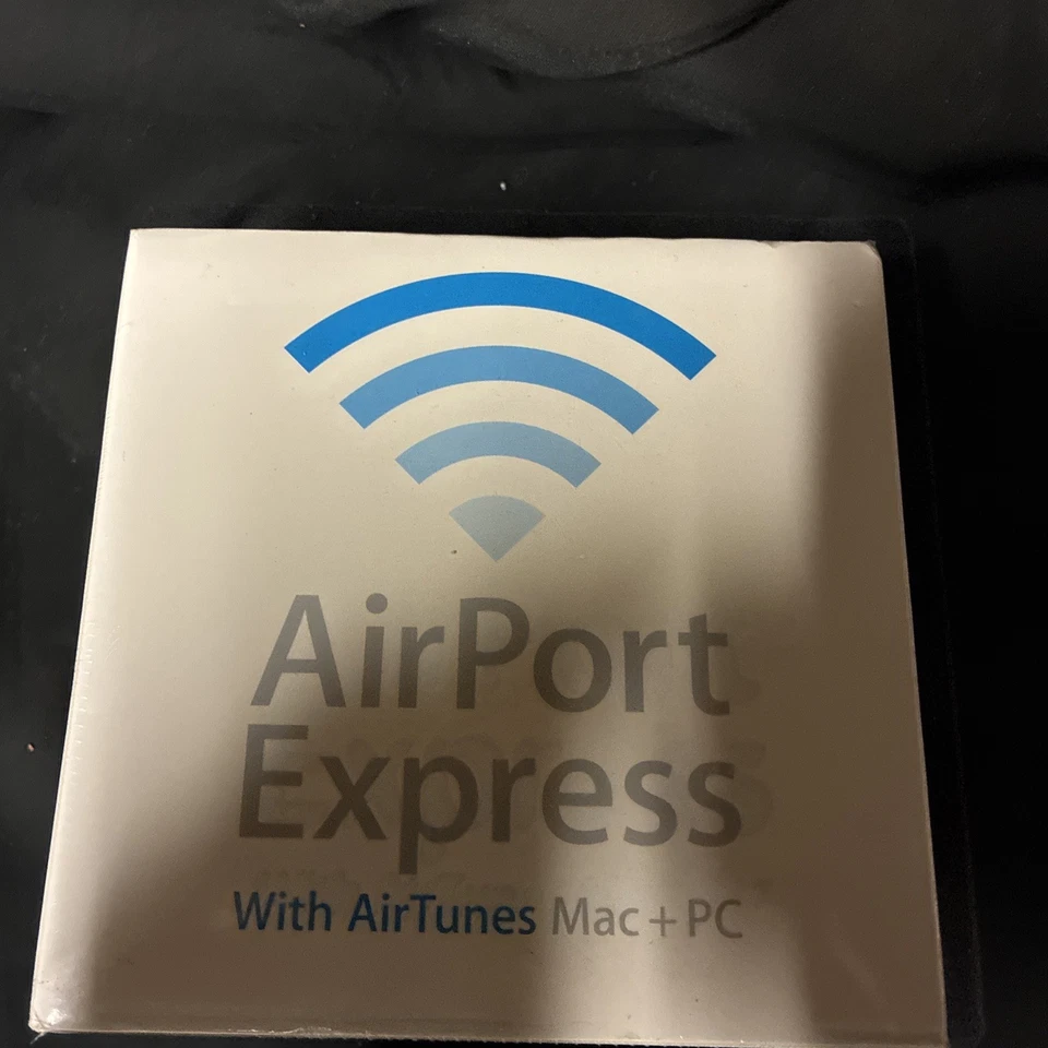 Apple AirPort Express AirTunes Mac+PC Base Station Router  A1084  Factory Sealed - Image 1 of 4