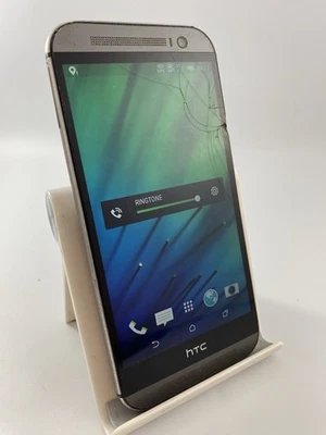 HTC One M8 Grey EE Network 16GB 5.0" Dual Cam Android Smartphone Fault #C15 - Image 1 of 4