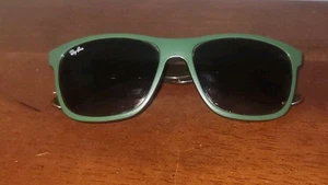 Ray Ban sunglasses RB 4181 6137/85 3N Green Frame Polarized - Picture 1 of 15