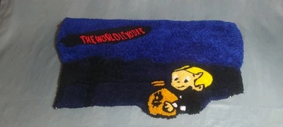 Tapete feito à mão inspirado em Scarface: The World Is Yours 17x30 polegadas Tony Montana - Imagem 1 de 4