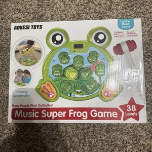 Music Super Frog Game Toddler Toys - Hammer Baby Interactive Fun Toys - Picture 1 of 2
