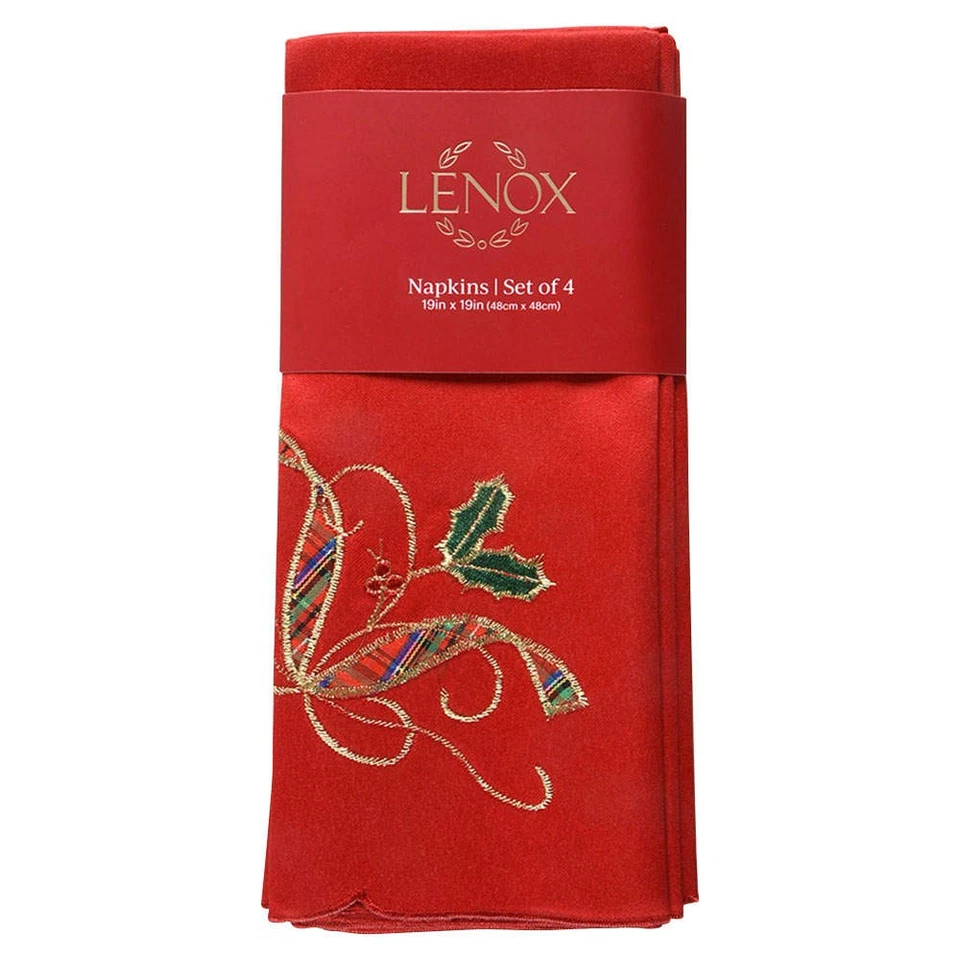 Servilleta de tela dorada Lenox Holiday Nouveau - Juego de 4 11946434 Foto 1 de 1