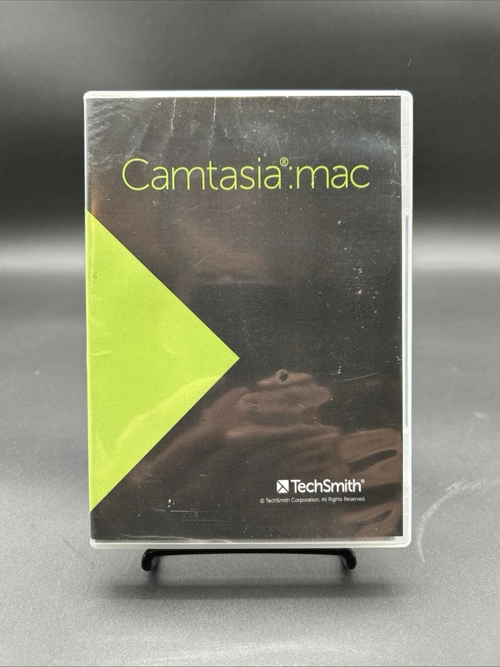 Camtasia Studio - TechSmith Software Disk - Powerful Video Editing for Mac - Image 1 of 2
