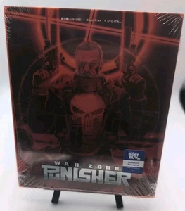Punisher War Zone (4K Ultra HD / BLU-RAY) Best Buy Limited Edition STEELBOOK NEW - Picture 1 of 7