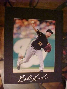 PITTSBURGH PIRATES BRAD LINCOLN SIGNED MATTED 8X10 - Imagen 1 de 1