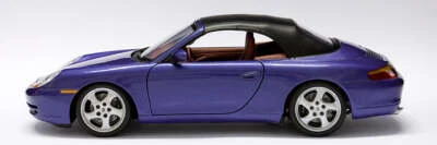 1:18 UT Models Porsche 911 996 Cabrio ST blue, yellow - Image 1 of 2