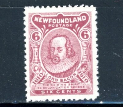 Newfoundland Scott # 92 - MH - Nice Centering - CV=$100.00       (23-C251) - Image 1 of 2