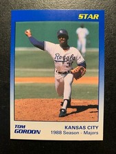 Tom Gordon  1989  STAR COMPANY 1988 Season  Majors  Card #6 of 11  KC ROYALS