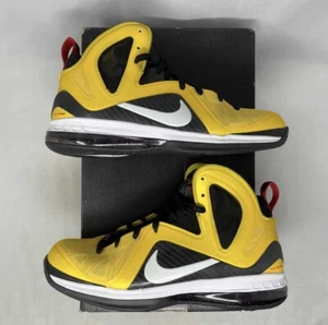 Lebron 9 PS Elite Taxi 2012 516958 700 Vrsty Maize/Wht/Blk-Sprt Red Size 10.5 - Picture 1 of 5